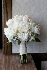 Fantastic All White  Bride's Bouquet  Wedding flowers