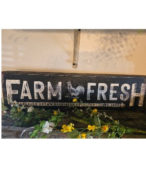 Farm fresh sign Gift item house and home