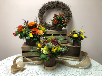 Farm to Table Arrangements Fall Arrangement