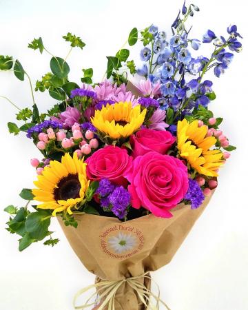 Farmers Market Wrap Wrapped Bouquet