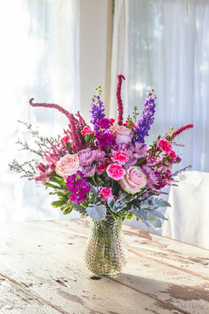 Farmhouse Bounty Hobnail vase