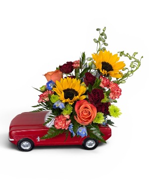 Fast Car Floral Design