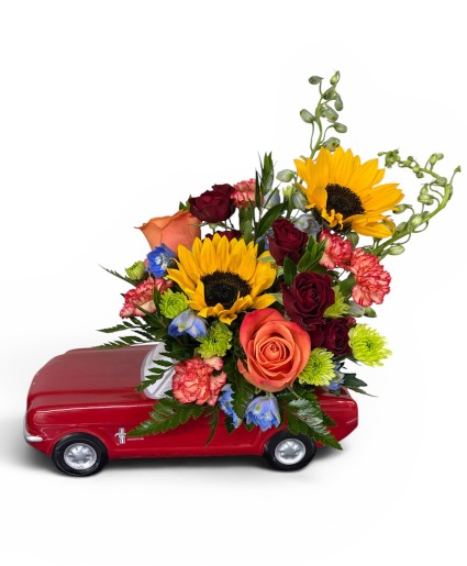 Fast Car Floral Design