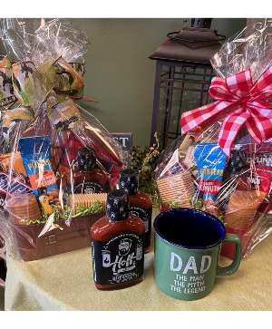 Father's Day Basket Snack Basket