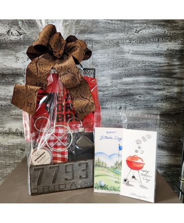Father's Day BBQ Kit Basket in Kelowna, BC | MISSION PARK FLOWERS