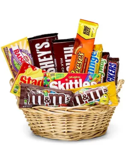 Favorite Candy  Basket
