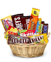 Favorite Candy Gift Basket  Gift Basket