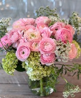 Charmingly Pink Vase Arrangement