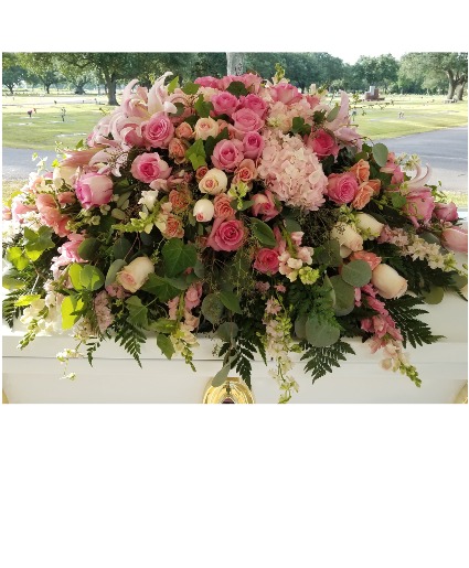 Femininity Casket Spray  Casket Spray 