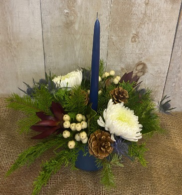 Festival of Lights  centrepiece arrangement in Toronto, ON | THE NEW LEAF FLORIST