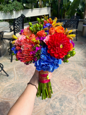Festive Bouquet Wedding Bouquet