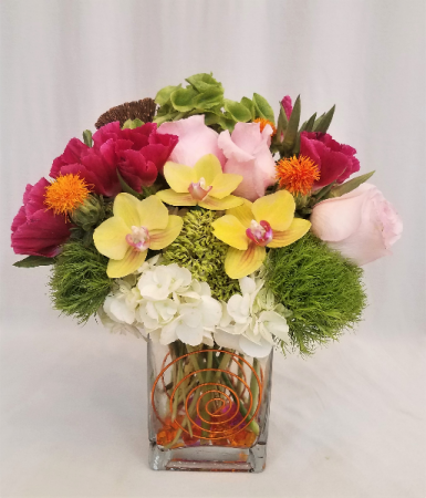 Festive Joy Vase Arrangement