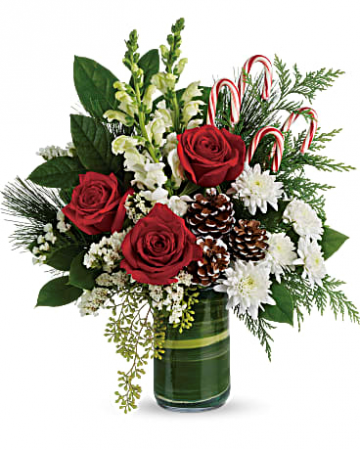 Festive Pines Bouquet 