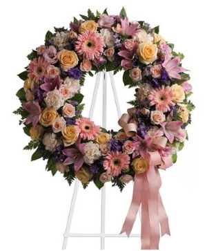 Wreaths/Standing Sprays - Rosemantico Flowers - Whittier, CA