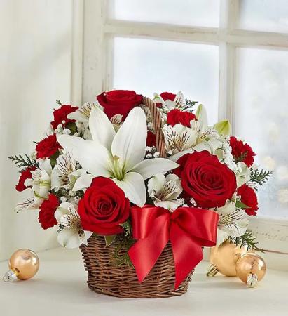 Fields of Europe Christmas Basket Christmas