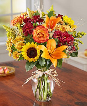 FIELDS OF EUROPE FALL  in Granger, IN | Yellow Rose Florist And Flower Basket