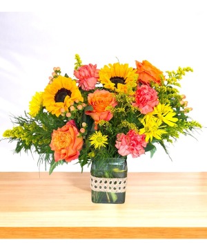Fields of Gold  Vase Arrangement