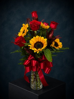 Fiery Floral Fusion 