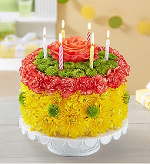 Fiesta Floral Cake 