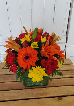 Fiesta Party Cube Arrangement