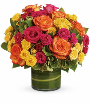 Fiesta! Rose bouquet  