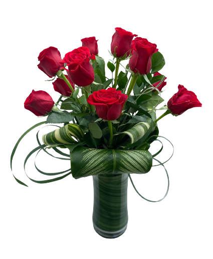Fifth Avenue Roses Vase Arrangement