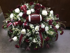 Wildcat Sprit Casket Spray
