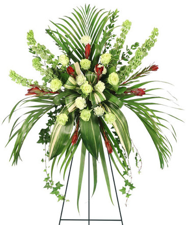 Final Flight Standing Spray in Katy, TX | KD'S FLORIST & GIFTS
