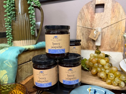 Finch and Fennel Berry Jalapeno Jam  