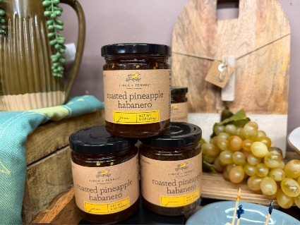 Finch and Fennel Roasted Pineapple Habanero Jam  
