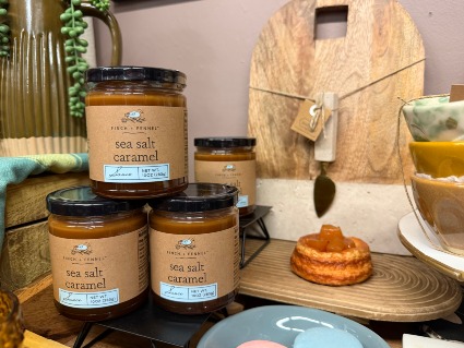 Finch and Fennel Sea Salt Caramel Sauce  