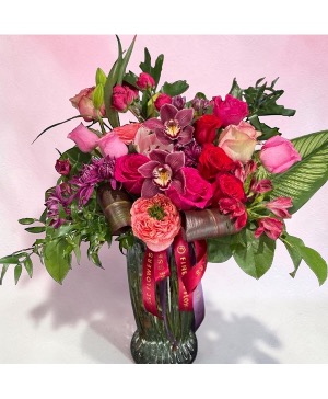 Finesse Passion Bloom Vase Arrangement 