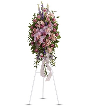 Finest Farewell Spray sympathy arrangements