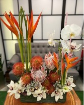 Florence Nightingale Yacht Club Tropical Centerpiece