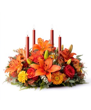 Firelight Feast Arrangement