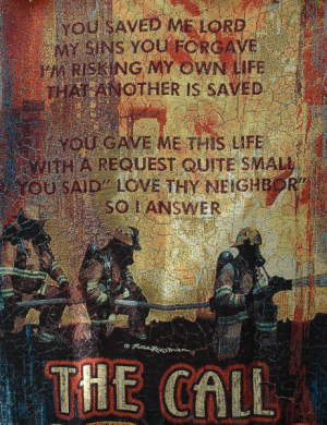 Fireman's Prayer Blanket/Throw