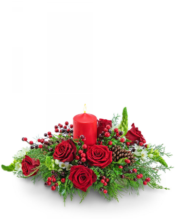 Fireside at Home Centerpiece
