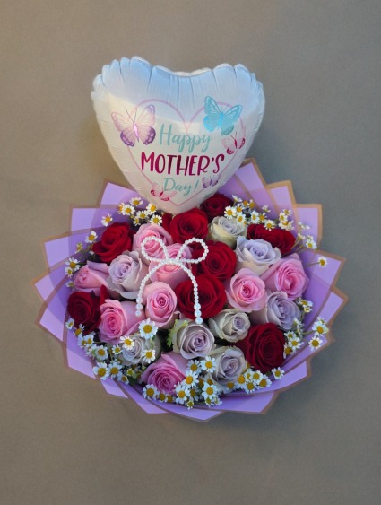 First and Forever  Hand Bouquet 