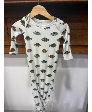 Fish Goosie Gown 0-3 months 