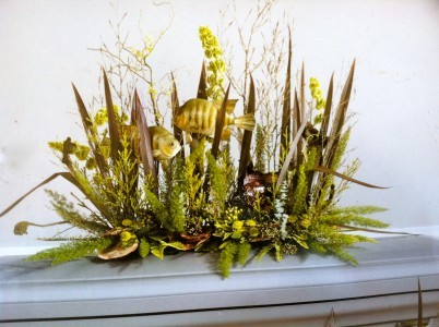 FISHERMANS CASKET BLANKET Funeral Flowers