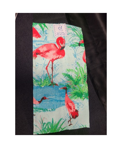 Flamingo Terry Cloth Kitchen Towel Flamingo Gift