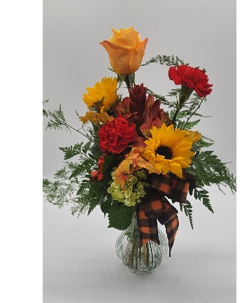 Flannel Scarf Bouquet   in Presque Isle, ME | COOK FLORIST, INC.