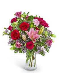 Flirty Mood Flower Arrangement