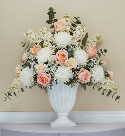 Floor Urn - Peach 