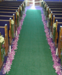 Floral Aisle Arrangement