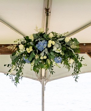 Floral Arbor Header Wedding