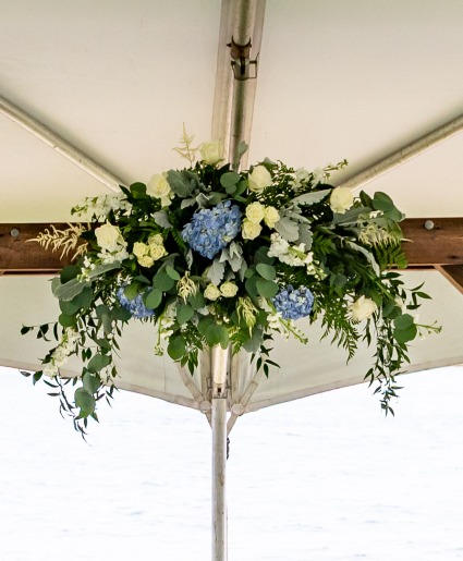 Floral Arbor Header Wedding
