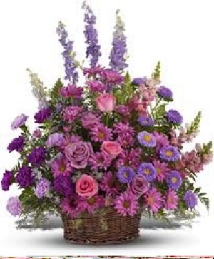 Floral Basket Arrangement  Floral Basket Arrangement 