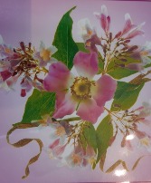 Floral Card Full Size Card