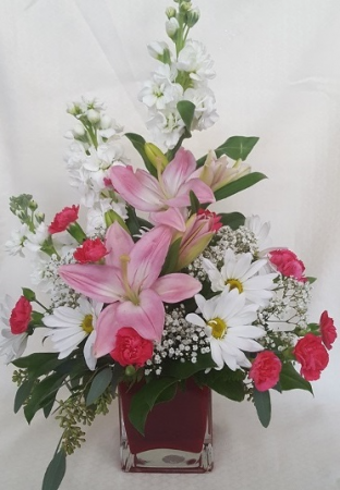 Floral Elegance Vase